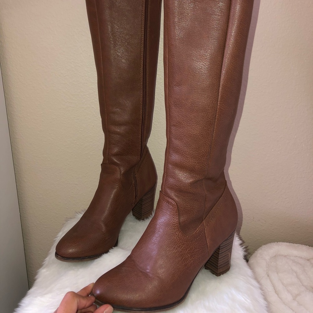 Knee high boots!